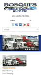Mobile Screenshot of bosquismobilecleaning.com